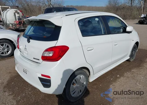 2018 Mitsubishi Mirage Es from USA, damaged, VIN ML32A3HJ0JH000588